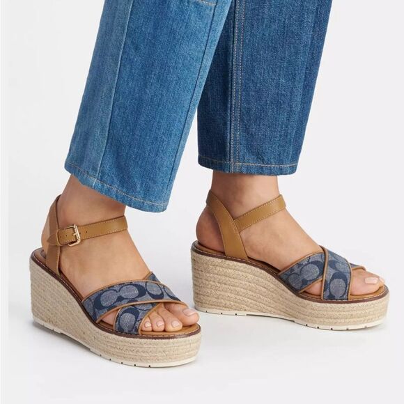 NWT coach Kimberly Espadrille size US7.5B - Picture 3 of 10